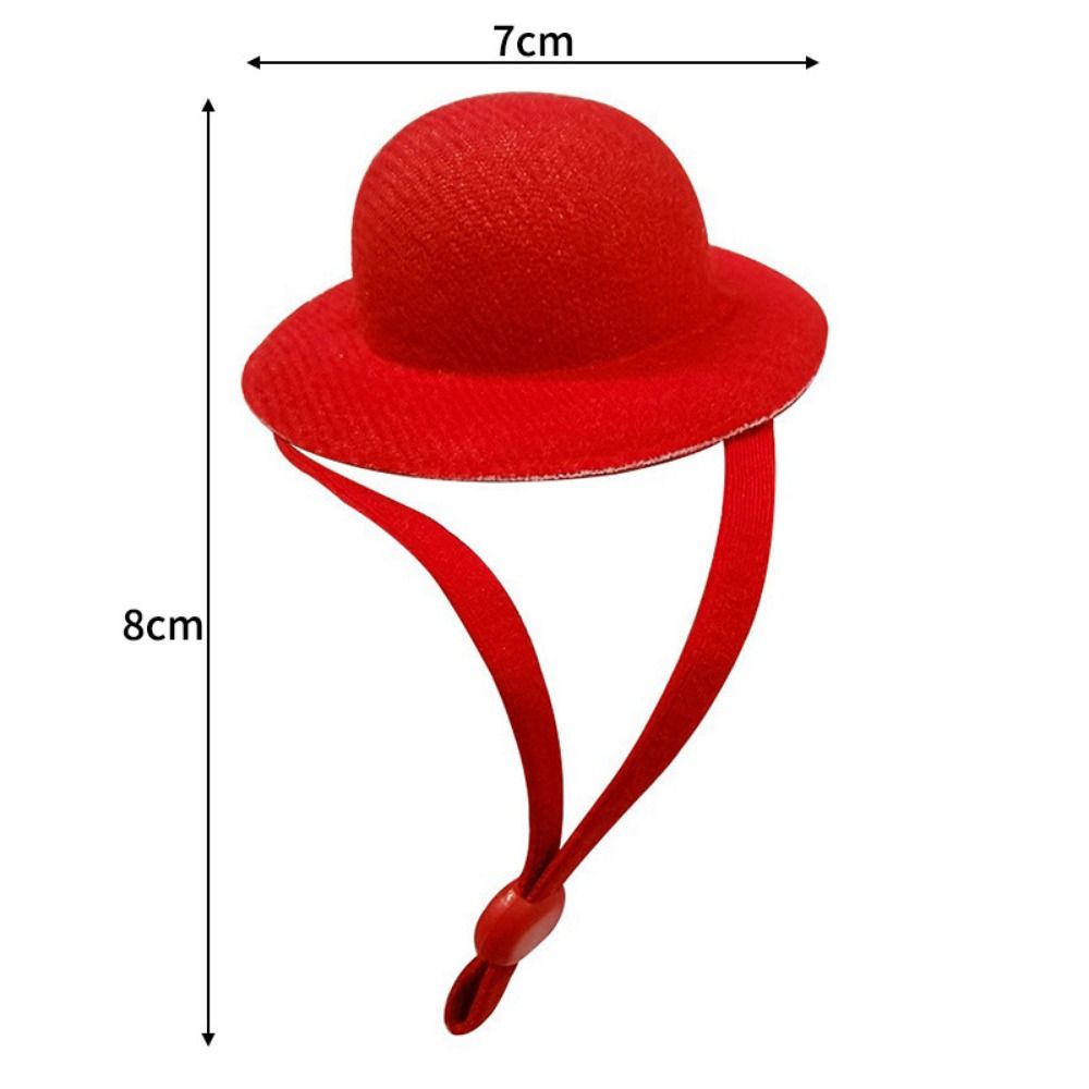 2023 Милая декоративная шапка с ремешком для лягушки, кролика, эластичная шапка для хомяка, шлем для кур, шапка для птиц, шапка для цыпленка