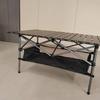 Легкий алюминиевый складной походный стол (47,24” x 21,65” x 19,69”),Портативный складной стол для улицы, кемпинга, пляжа, барбекю, патио и