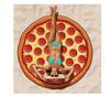 Hamburgers Donuts Fashionable Pizza Design Beach Towels Suitable For Use Daily