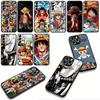 Phone Cover Luffy One Sanji Piece Roronoa Zoro for Apple iPhone 16 15 14 Plus 13 12 Mini 17 Pro Max + ProMax 16E Air 15+ Case