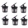 Натуральные одноразовые бумажные фильтры для кофе, совместимые с Keurig Single Cup K-CUP, фильтры для кофе, многоразовые фильтры K-CUP