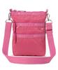 Official Shoulder Bag 3 ZIP Rose Shine CROSSBODY/4007 Women's