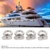 M6 Thread Size Track Mount Eyelets 316 Stainless Steel Rail Mount Eye Bolt  For Kayak