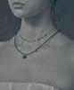 Fademine Pleated Choker Necklace