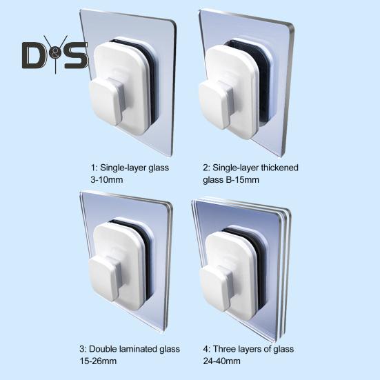 Магнитный инструмент для чистки лобового стекла автомобиля Эргономичный дизайн Функция защиты от защемления Мощный двухсторонний скребок для чистки стекла