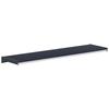 Anthracite Window Sill with Wood Grain Pattern 60 x 20 x 4.5 cm PVC
