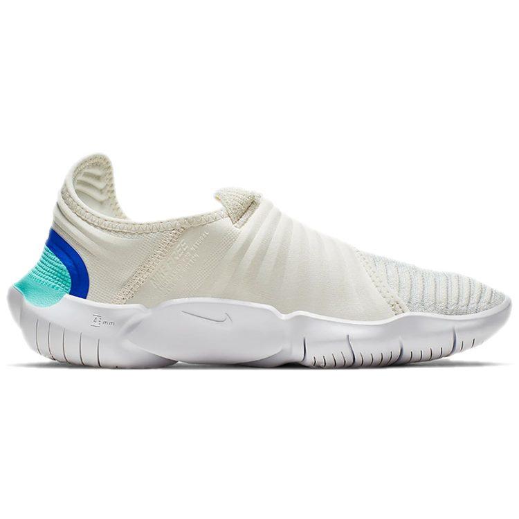 Nike Женские кроссовки Free Rn Flyknit 3.0 'Sail Racer Blue' AQ5708-100