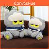 Cat Cuter Cloud Plush Dolls With Soft Embroidery Design For Kids Room Decor