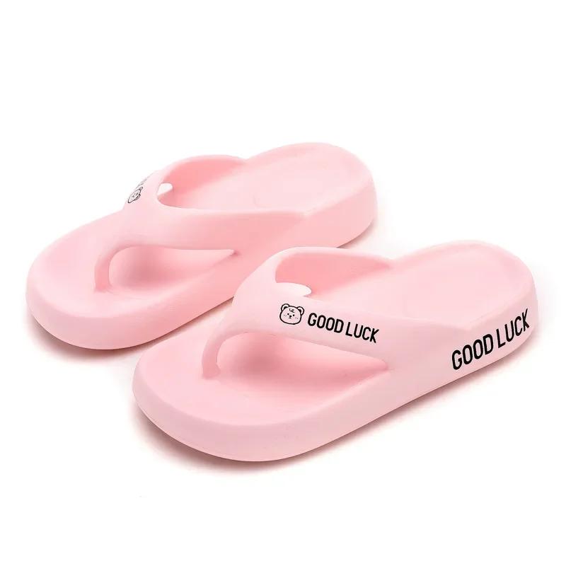 Женские шлепанцы летние парные на платформе вьетнамки противоскользящие с мягкой подошвой удобные с открытым носком дизайнерские с жемчугом уличные пляжные