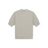 Essentials SS23 Вафельная трикотажная футболка Мужские топы Seal-Grey FOG-SS23-051