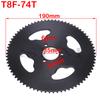38 44 54 58 64 74 Tooth T8F 29MM 35MM 54MM Rear Sprocket for Mini Moto ATV Quad Dirt Pit Pocket Bike Cross 47cc 49cc Accessories