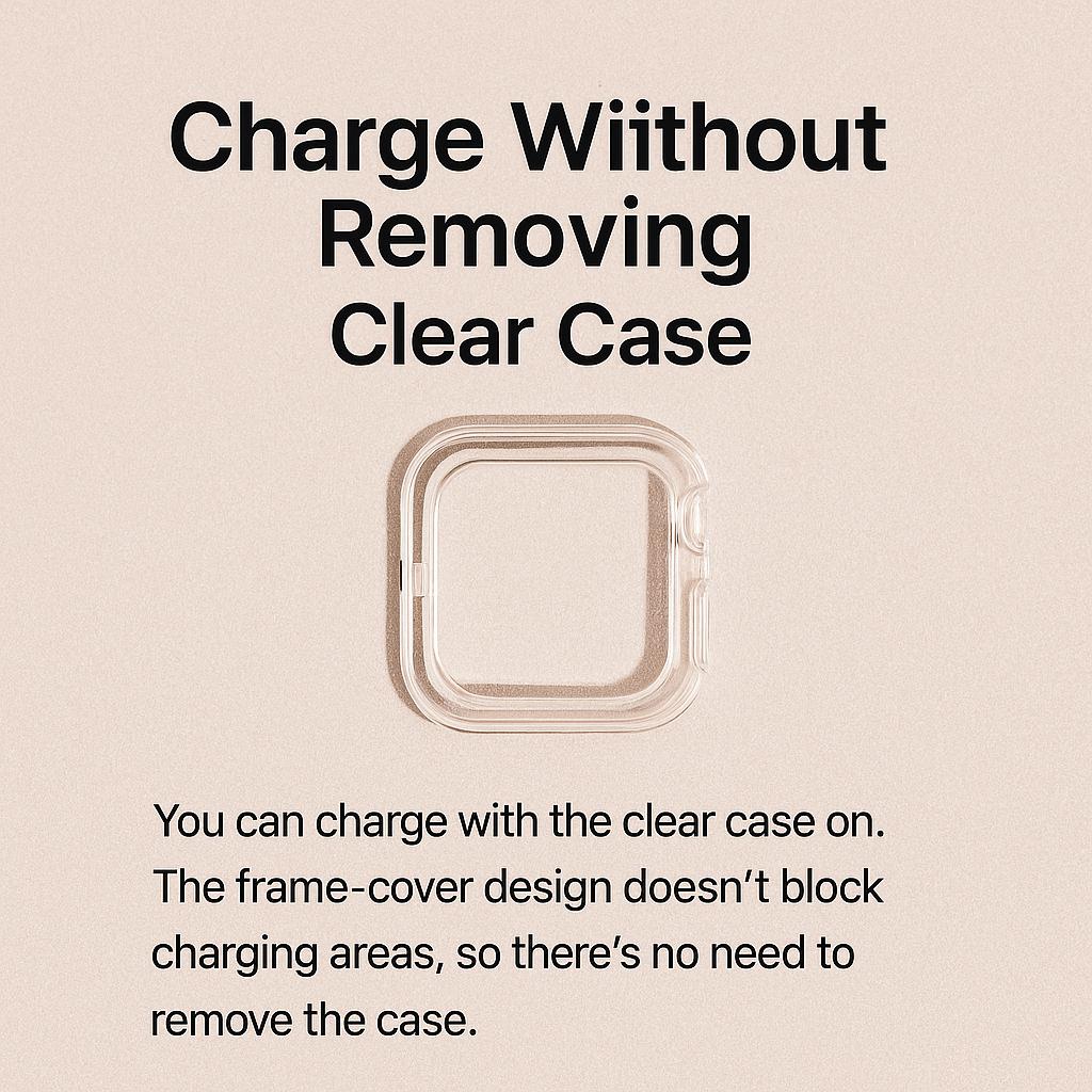The Ultimate Protection: Apple Watch 49mm PC Clear Case