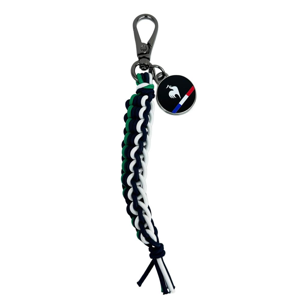 Le Coq Sportif Golf Tee Holder with Ball Marker, Braided Cord Strap, Stylish and Compact, LG6SBZ12M