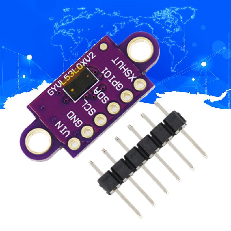 Vl53L0X Времяпролетный (Тоф) Лазерный дальномерный датчик Breakout 940 нм Gy-530 Gy-Vl53L0Xv2 Лазерный модуль определения расстояния I2C Iic