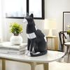 Modern Minimalist Plaid Cat Home Fine Living Room Decoration Home Decoration Good Things Resin Crafts Housewarming Gift