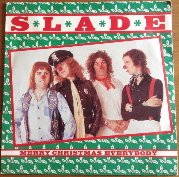 7-дюймовая пластинка SLADE Merry Christmas Everybody 2058422 Polydor 1981 UK Rock Б/у