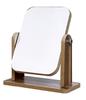 Donalee Tabletop Mirror with Wooden for Makeup and Interior Decor Stand, Frame, Cosmetics,