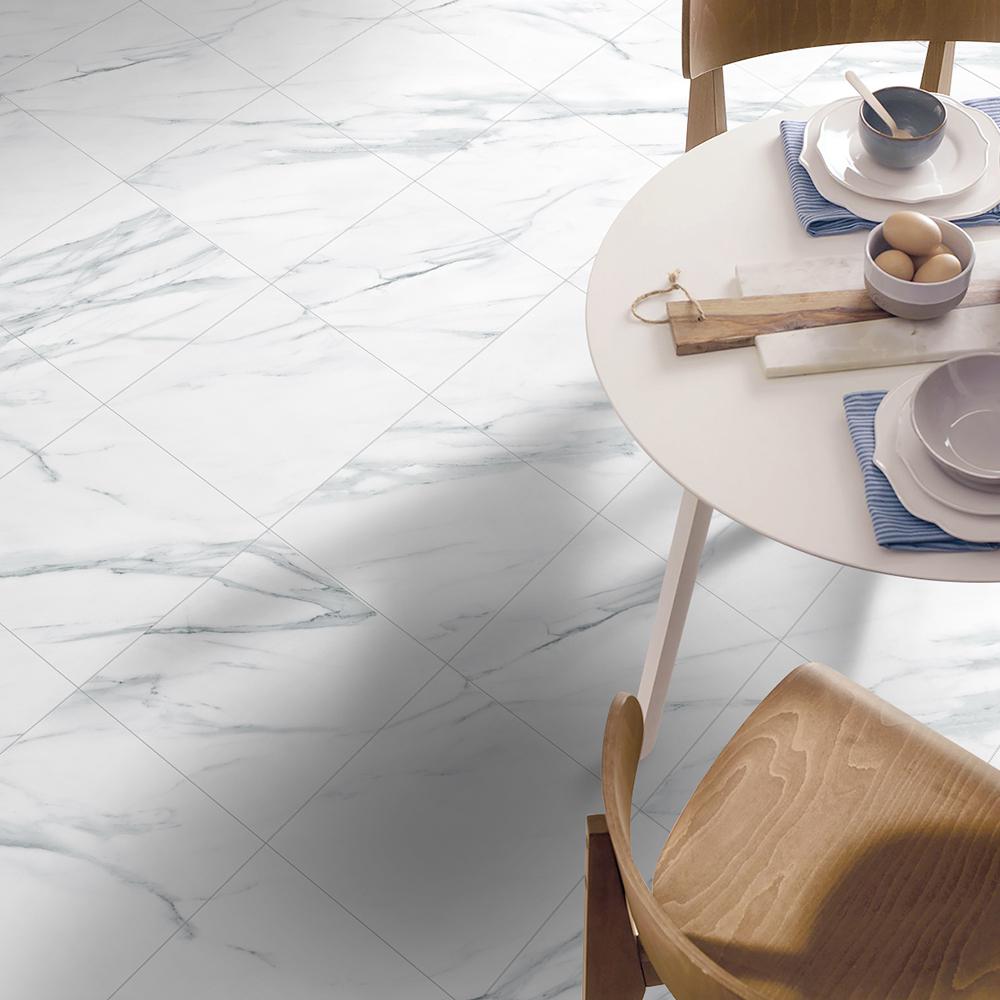 Серый, черный мрамор, напольная плитка из искусственной кожи, виниловые наклейки на пол, водонепроницаемая наклейка на пол для ванной комнаты, кухни, спальни, толщина 0,93 мм