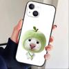 Чехол для телефона с большим глазом, глупой кошкой и мышью для iPhone 17 16 15 14 13 12 Max Plus, силиконовый, черный