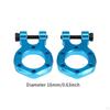 2 Pieces Aluminum Alloy Tow Hook for 1/10 Scale Crawler Truck RC Accessory