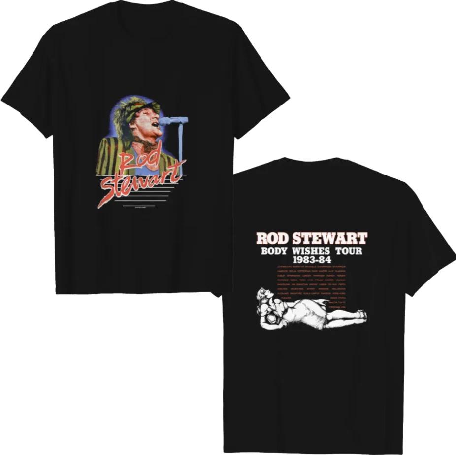 1983-84 Rod Stewart Body Wishes Tour Vintage T-ShirtT-ShirtT