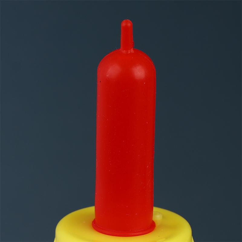 Бутылочка для кормления ягнят 400/500 мл с 3 резиновыми сосками-пустышками для телят, поросят, овец, коз, сельскохозяйственных животных, поилка, кормушка