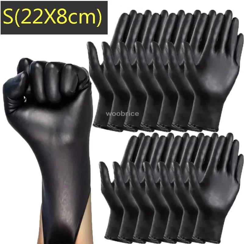 Black Nitrile Gloves Disposable Gloves for Household Cleaning Work Safety Tools Gardening Gloves Kitchen Cooking Tools Tatto