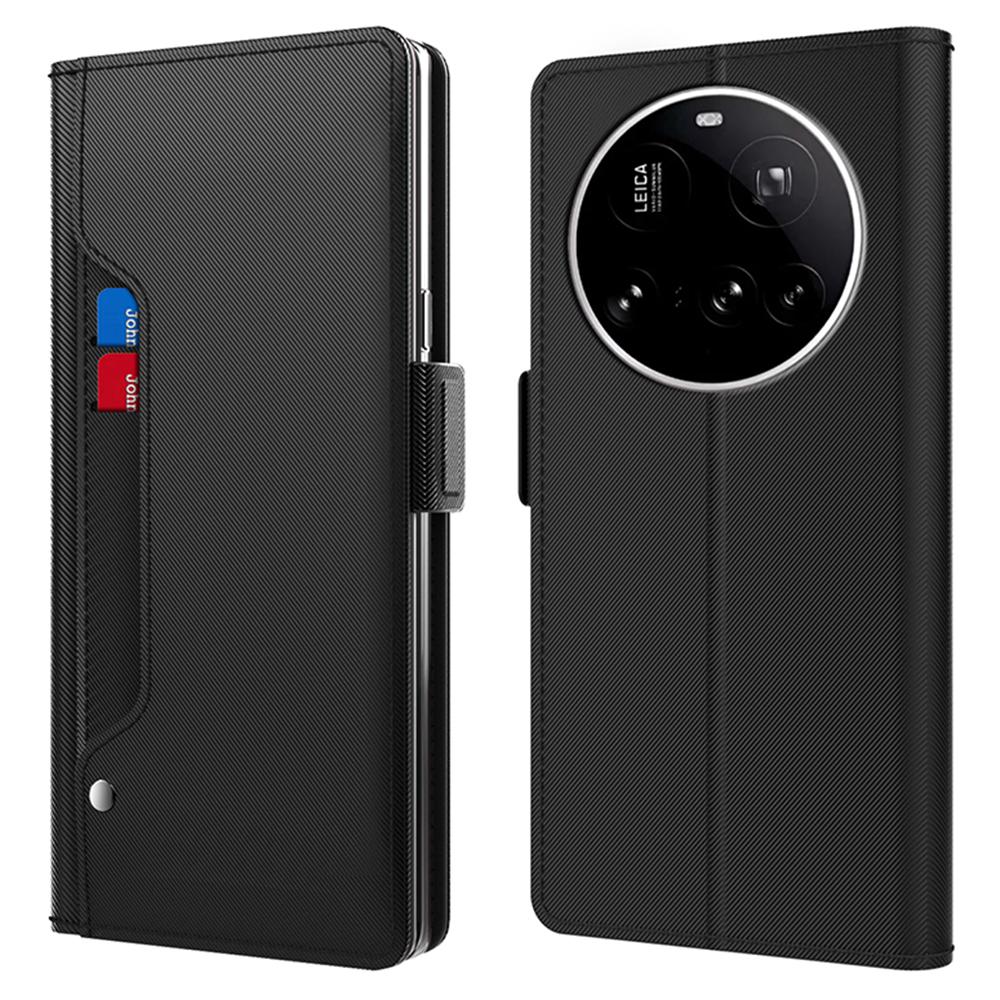 For Xiaomi 17 Ultra 5G Case PU+TPU Magnetic Flip Phone Cover with Stand