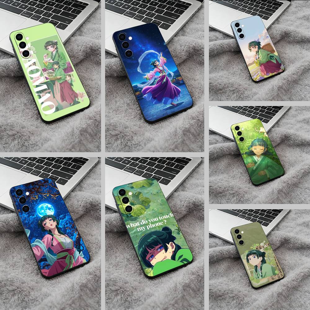 T-The Apothecary Diaries-Popular anime Black Soft Silicone Phone Case for Samsung Galaxy A73, A71, A72, A70, A53, A52, A51