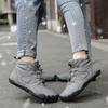 Мужские и женские водонепроницаемые зимние ботинки для босиком по снегу, повседневная обувь для улицы, теплая рабочая обувь, ботинки по щиколотку для треккинга, скалолазания, пешего туризма