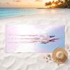 Group Soft and comfortable beach towel perfect for vacations and poolside use an ideal gift for summer holidays