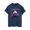 Womens/Ladies Villains Ursula Purple Cotton Boyfriend T-Shirt