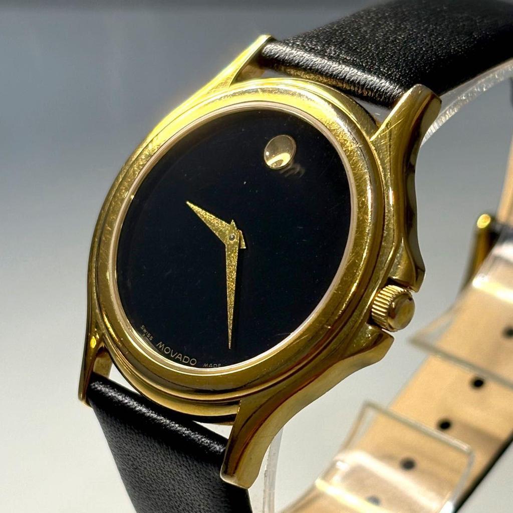 Б/у [Новая батарея/обслужен] Мужские кварцевые часы MOVADO