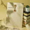 A5 Vintage Kraft Paper Envelopes String Tie Closure for Bachelorette Party Invitation Card Small Gift Enclosure