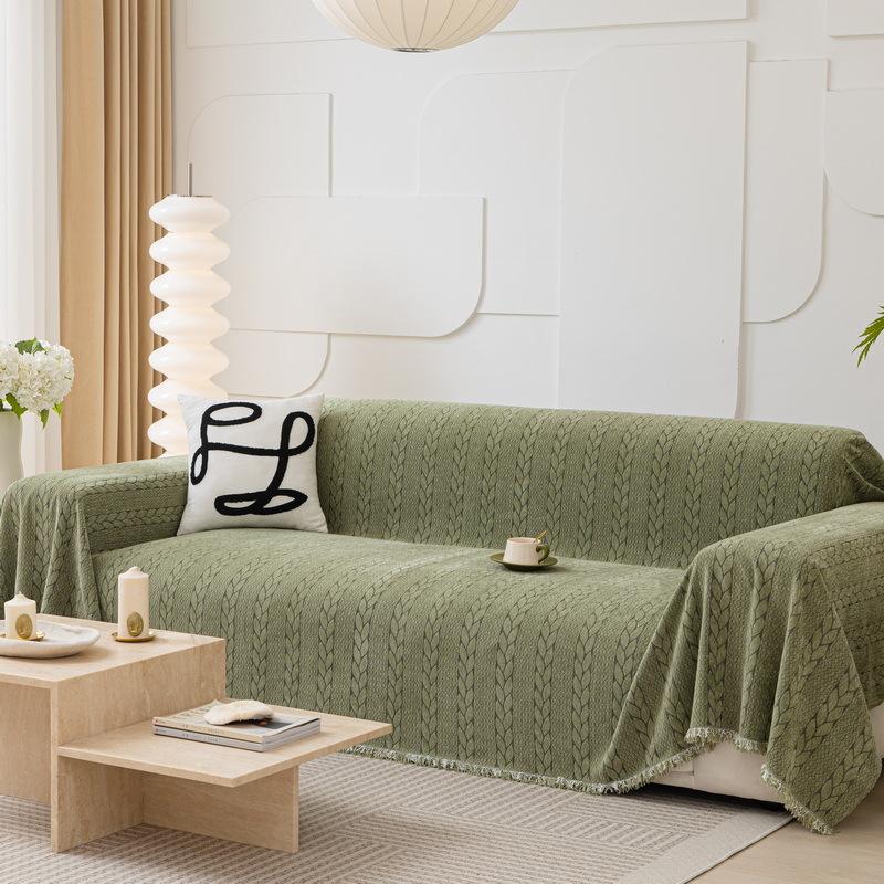 Новый Чехол для дивана из шенилла, полотенце, подушка для дивана, всесезонный универсальный высококачественный чехол для дивана, одеяло