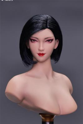 Фигурка Toy Hobby scale, совместимая с телом TBLeague YMTOYS YMT095A, азиатская красивая женская голова и одежда, не [TOYBARJAPAN] 1/6 (тело