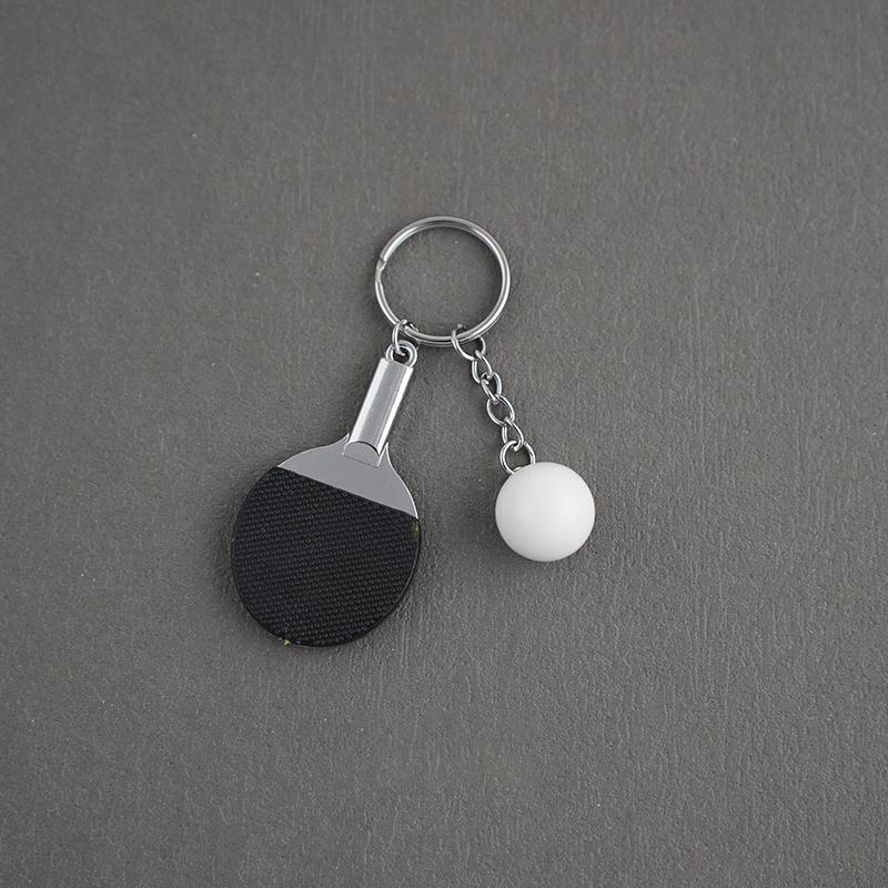 Брелок для настольного тенниса Мини-брелки для пинг-понга Брелок для настольного тенниса Сумка-брелок Подвеска Украшение Сувенир Подарок