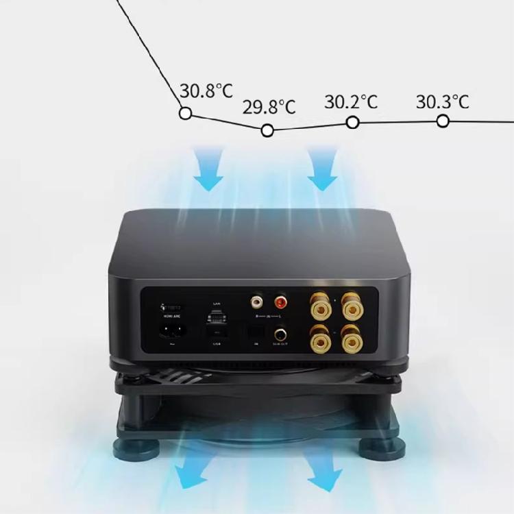 120mm Cooling Fan with USB Connection for Electronics, Server Racks, Networking Cabinets and Laptop Overheating Prevention