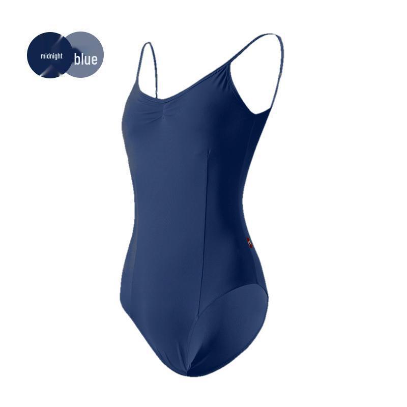 Женский купальник-комбинезон с высокой посадкой Jasmine Dancewear для занятий балетом и гимнастикой.