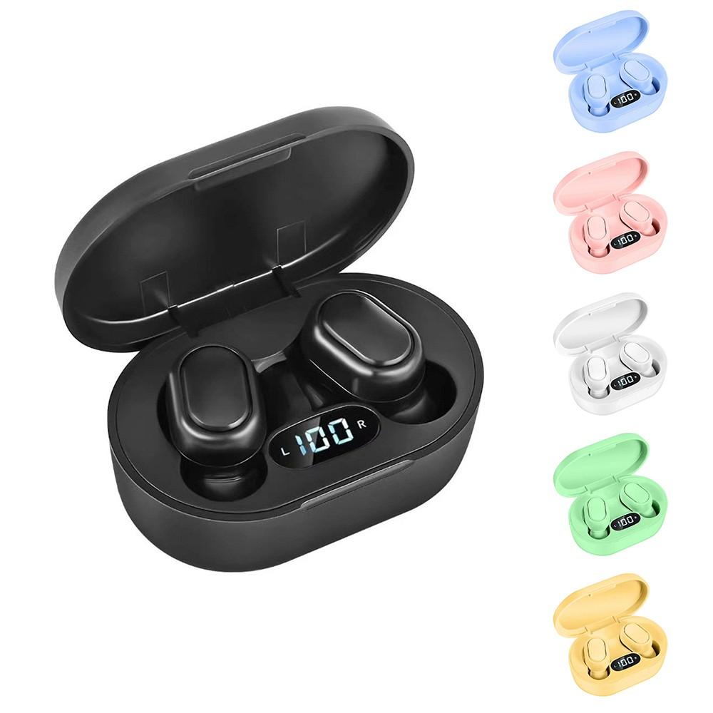 VAORLO E7S TWS Bluetooth 5.0 Наушники True Wireless Стерео Светодиодный дисплей Hi-Fi Басовые наушники с шумоподавлением и микрофоном Спортивные музыкальные наушники