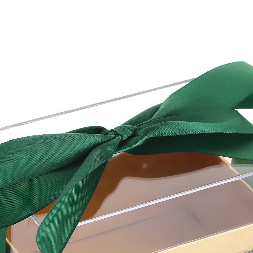 Acrylic Bow Present Box Light Luxury Valentine's Day Gift Box Wedding Hand Gift Box