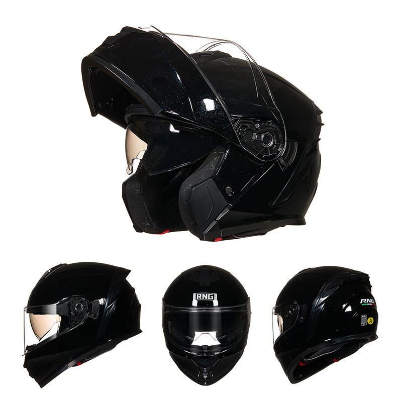 3C DOT Approved Full Face Motorcycle Helmet Dual Visor Motorbike Adults