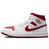 Женские кроссовки Air 1 Mid 'White Pomegranate' Jordan BQ6472-161