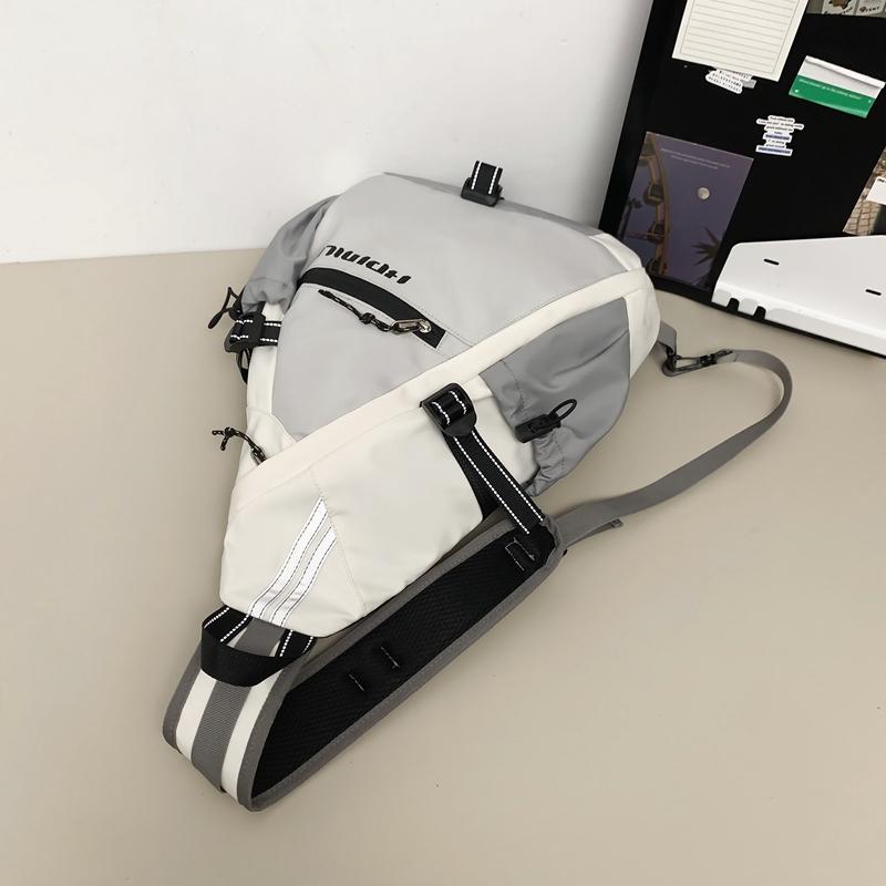 Мужская сумка через плечо большой вместимости, дорожная сумка через плечо, женская многофункциональная нагрудная сумка