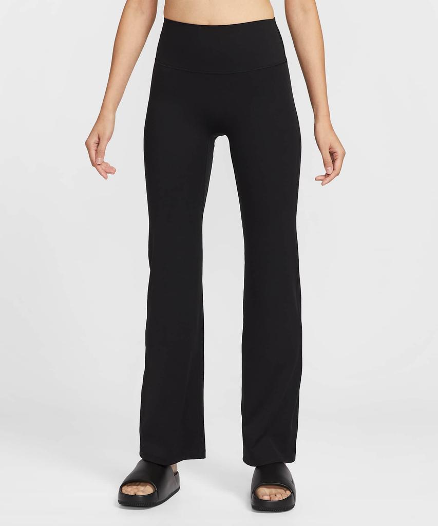 NIKE Zenby High-Waisted Flare No-Front Seam Leggings W - Black:Cool Grey / Ii5224-010
