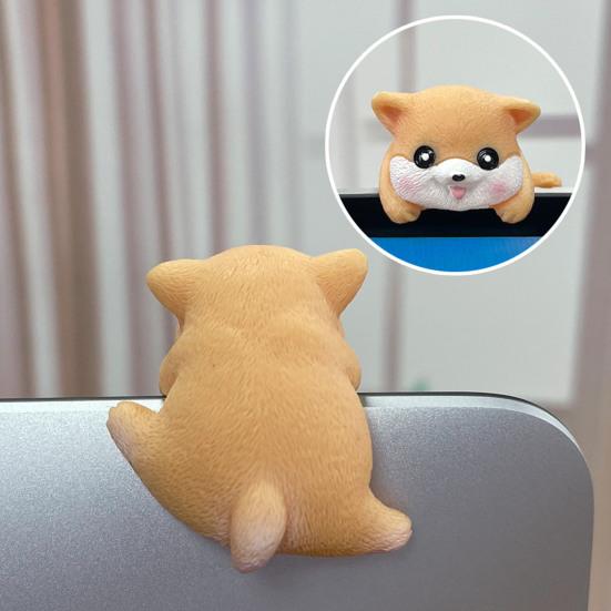 Миниатюрное украшение в виде животного из смолы, лежащая фигурка животного, коллекционное украшение в виде медведя панды коалы