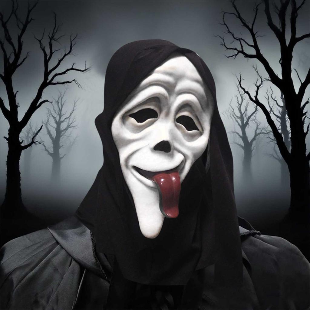 Halloween Dark Role Playing Mask, Suitable Horror Latex Mask A Funny Mask