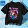 Toddler Girl Clothes Kpop Demon Hunters Cartoon Tee Shirt Funny Gift for Fans Harajuku Cool Kids T-shirts Summer Tops