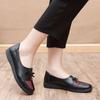 Leather Shoes for Women Comfortable Soft Soled Single Shoes Flat Bottomed Casual Shoes Spring