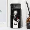 Чехол для телефона TV 'Крестный отец' для Samsung Galaxy Z Flip 7 Flip7 Zflip 6 Flip6 5 Flip5 4 Flip4 3 Flip3 5G Fundas Черный чехол Galaxy